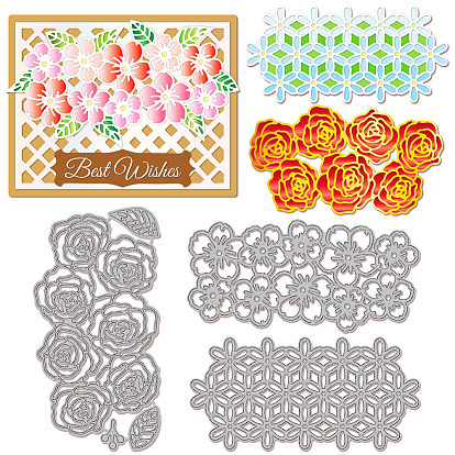 Углеродистая сталь разрезает трафареты, для diy scrapbooking, Фотоальбом, декоративная бумага для тиснения, цвет нержавеющей стали