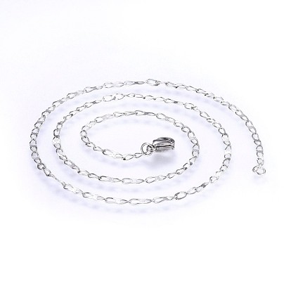 304 Stainless Steel Cable Chain Necklaces