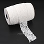 Lace Trim Nylon Stretch Ribbon for Jewelry Making, 2 inch(52mm), about 100yards/roll(91.44m/roll)
