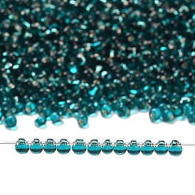 Миюки 3.4мм капельные бусины, японский бисер, серебряная подкладка