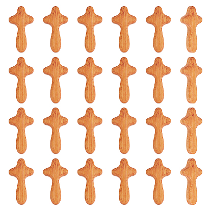26шт деревянные крестовые украшения, ручной деревянный крест, церковные пасхальные принадлежности