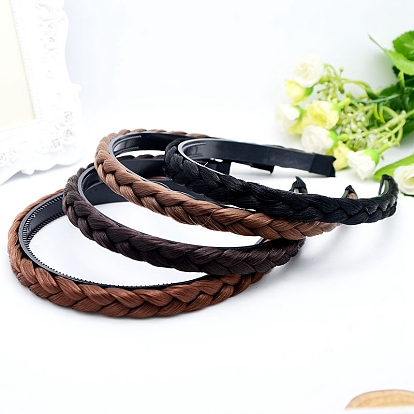 Plastic Braided Hair Bands for Women
