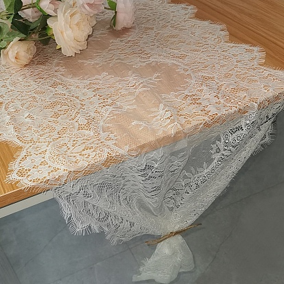 Caminos de mesa de encaje, Para bodas, fiestas, festivales, decoración de manteles para el hogar., Rectángulo