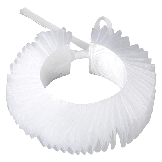 1 воротник из полиэстера, съемная отделка горловины, аксессуары для одежды