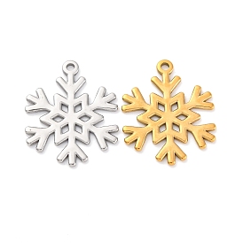 304 подвески из нержавеющей стали, снежинка