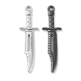 Alloy Big Pendants, Penknife Shapes