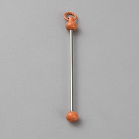 Железный стержень из бисера, брелок для изготовления ювелирных изделий своими руками, платина