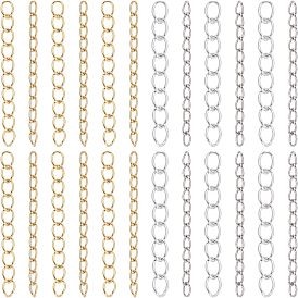 120 шт 4 стиль 304 удлинитель для цепей из нержавеющей стали, концевые цепи