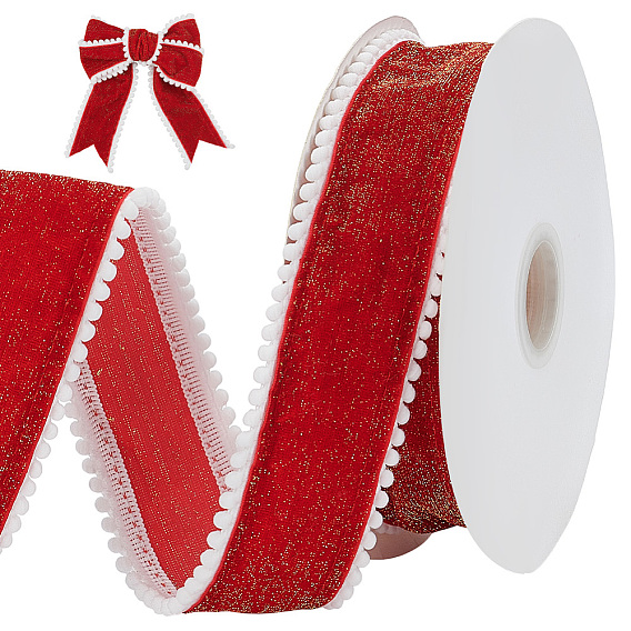 Бархатная лента, для пошива одежды из ткани аксессуары, с блеском порошок