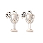 Tibetan Style Alloy Pendants, Drink Charms