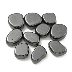 Synthetic Non-Magnetic Hematite Beads, No Hole, Nuggets