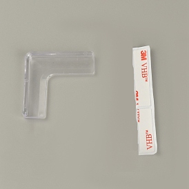 PVC Corner Protector, with Double Sides Adhesive Tapes, L Shaped