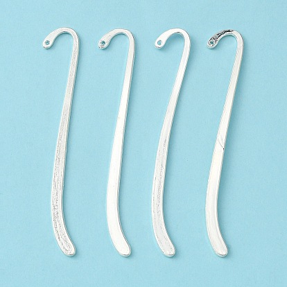 Tibetan Style Alloy Bookmarks, Lead Free and Cadmium Free, 1.35cm wide, 8.5cm long, hole: 1.5mm