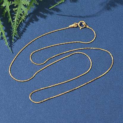 Латунные цепочки-цепочки «бостон» для женщин и мужчин