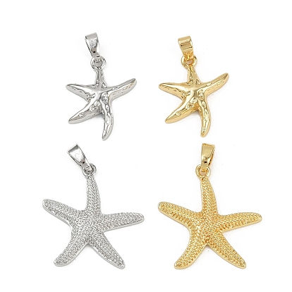 Латунные подвески, без кадмия и без свинца, морская звезда