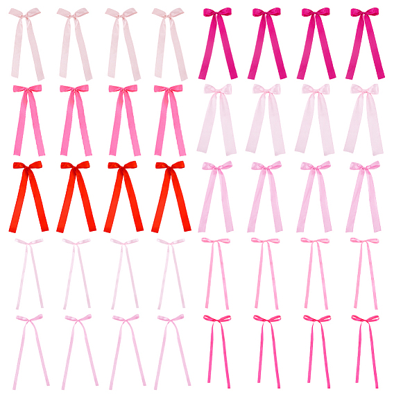 40 шт. 10 стили полиэстер бант аксессуары для одежды
