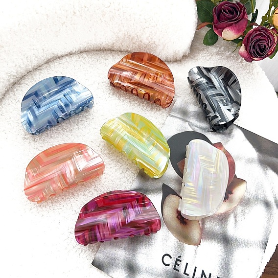 Заколки для волос из пвх, аксессуары для волос для женщин и девочек