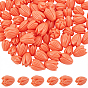 100шт 2 стили окрашенные синтетические коралловые бусины, для изготовления ювелирных изделий DIY, Жасмин
