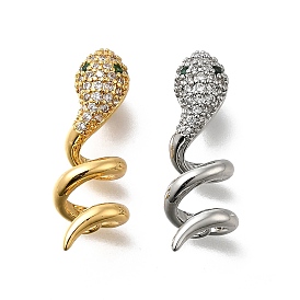 Латунные микро проложить кубического циркония подвески, змеиные чары