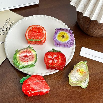 Акриловые коготь заколки, аксессуары для волос для женщин и девочек