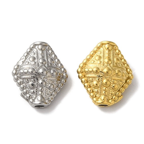 304 из нержавеющей стали бусы, ромб