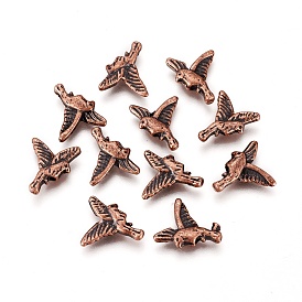 Alloy Charms, Lead Free and Cadmium Free, Bird