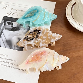 Cellulose Acetate Claw Hair Clips, Shell
