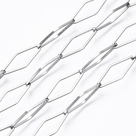 304 цепи из нержавеющей стали ссылка, с катушкой, пайки, ромб