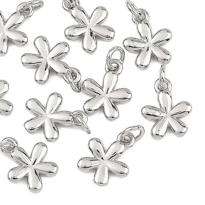Shegrace Messinganhänger, Blume Reize, cadmiumfrei und bleifrei und nickelfrei