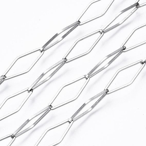 304 цепи из нержавеющей стали ссылка, с катушкой, пайки, ромб