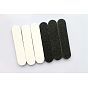 Double-sided Sponge Polish Strip File, Burnishing Stick, Sandpaper Nail Buffer, Oval