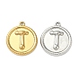 304 подвески из нержавеющей стали, плоский круглый кулон с молотком