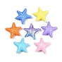 Непрозрачные акриловые бусины, морская звезда