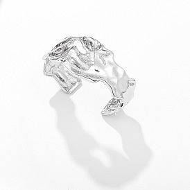 Фактурные и эффектные браслеты-манжеты из сплава для женщин, самородки