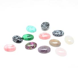 Cabochons de pierres fines, ovale