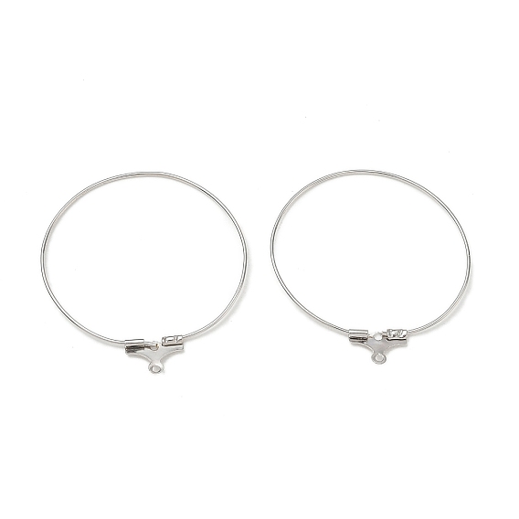 Pendentifs en laiton, conclusions de boucle d'oreille