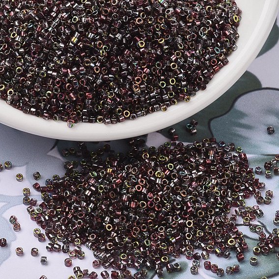 Бусины miyuki delica, цилиндр, японский бисер, 11/0, магия