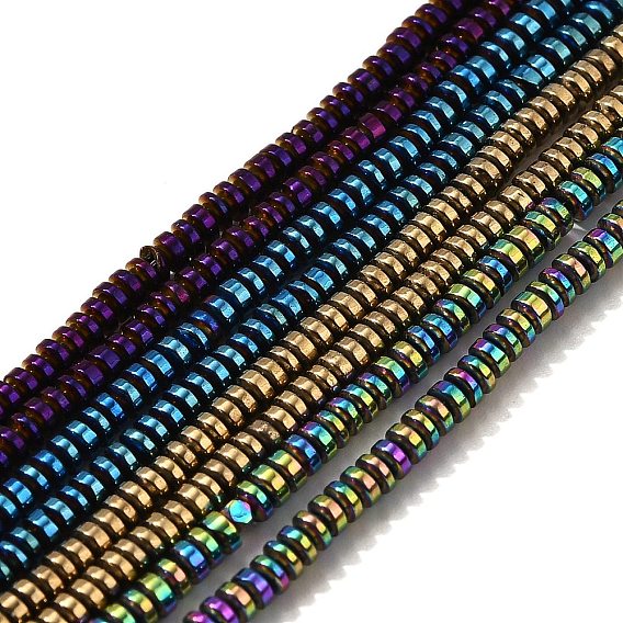 Гальванические нити из синтетических немагнитных гематитовых бусин, диск, Heishi бусы