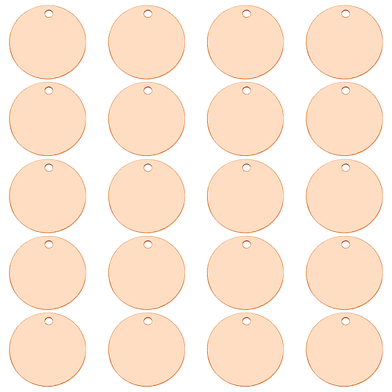 20шт. медных листов, медный диск, плоско-круглые
