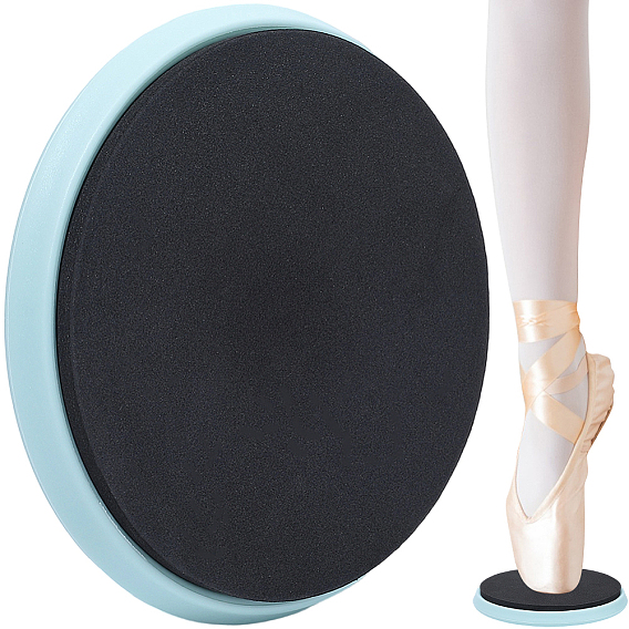 Нейлон с пластиковым балетным диском для танцора, стабильность баланса, плоско-круглые