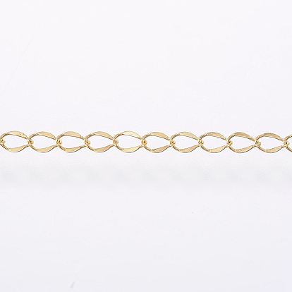 Ионное покрытие ручной работы (ip) 304 бордюрные цепи из нержавеющей стали, пайки, с катушкой, овальные