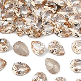 Фантазийные кристаллы preciosa® maxima, чешский хрусталь, 435 16 301 груша в стиле барокко, срыв твердой мозговой оболочки