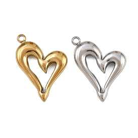 304 подвески из нержавеющей стали, сердце прелести