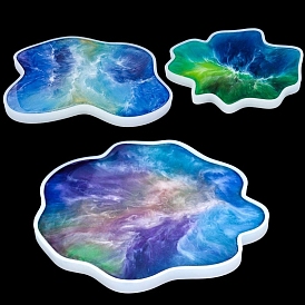 Подставки под стаканы из пищевого силикона своими руками, формы для литья смолы