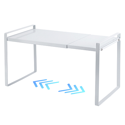Étagère à chaussettes rectangulaire extensible en alliage de carbone et de fer, de type armoire à plusieurs niveaux., sous-vêtements, maquillage