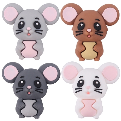 Силиконовые бусины, DIY уход за ожерельем, мышь