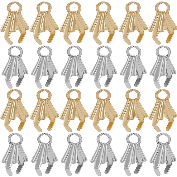 100шт. 2 цвета нержавеющая сталь ледорубы зажимные скобы