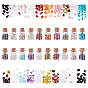 70g 20 Style Natural & Synthetic Mixed Gemstone Chip Beads Set