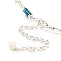 Ожерелья из бисера из натурального жемчуга и натуральных драгоценных камней, 14k позолоченные латунные украшения для женщин