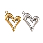 304 подвески из нержавеющей стали, сердце прелести